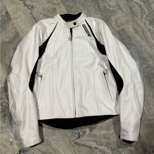 Shift Women’s Leather Motorcycle Jacket – Size M